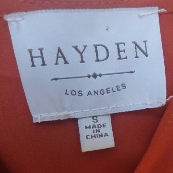 Hayden Los Angeles Ruffle Trim Wrap Dress - Picture 9 of 10